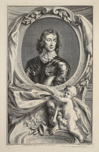 Retrato del Teniente General Lambert, ilustración de 