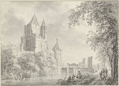 puerta de la ciudad de Jacobus Kops (attributed to)