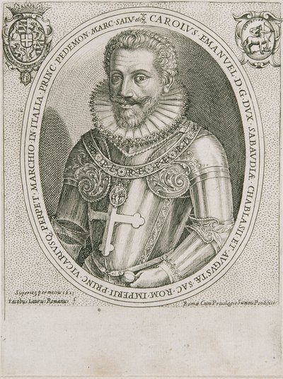 Carl Emmanuel I de Saboya de Jacobus Laurus