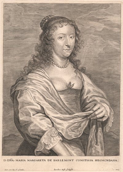 Maria Margareta de Barlemont Comitissa Hegmondana de Jacobus Neeffs