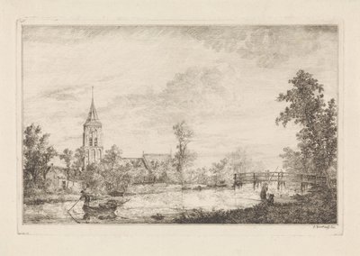 Vista de Bunnik de Jacobus Versteegen
