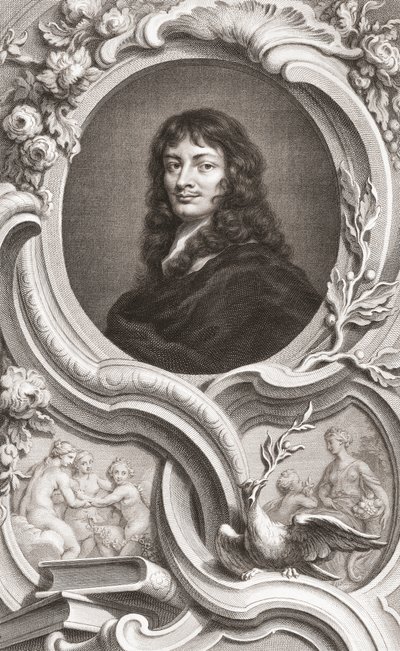 Sir William Temple de Jacobus and Vertue George Houbraken