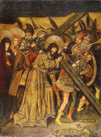 Cristo en el Camino al Calvario de Jacomart Baco