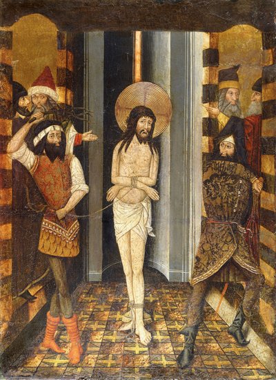 La flagelación de Cristo de Jacomart Baco