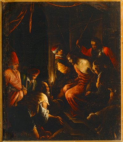 Coronación de espinas (pintura) de Jacopo (1510-92) Bassano