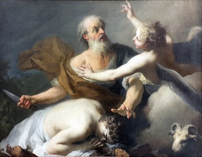 El sacrificio de Abraham de Jacopo Amigoni