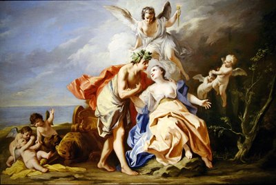 Baco y Ariadna de Jacopo Amigoni