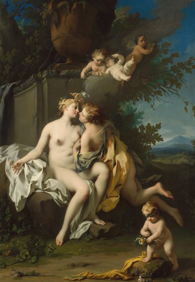 Flora y Céfiro de Jacopo Amigoni