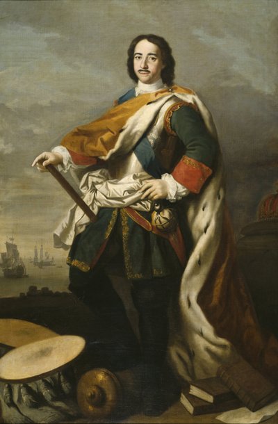 Pedro I el Grande, zar de Rusia de Jacopo Amigoni