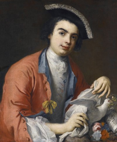 Retrato de Carlo Broschi (1705-1782), conocido como Farinelli de Jacopo Amigoni