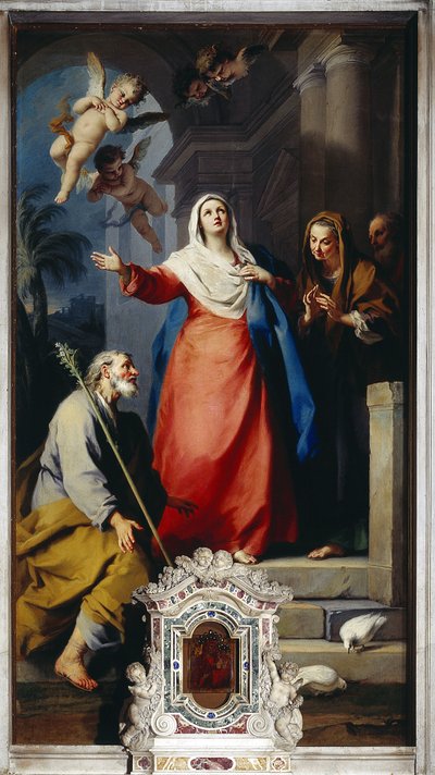 La Visitación de Jacopo Amigoni