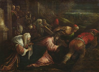 Cristo cargando la cruz, c.1570-80 de Jacopo Bassano