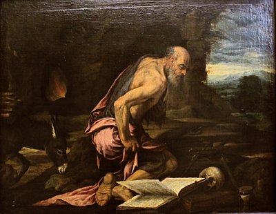 San Jerónimo penitente de Jacopo Bassano