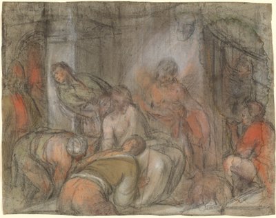 La burla de Cristo de Jacopo Bassano