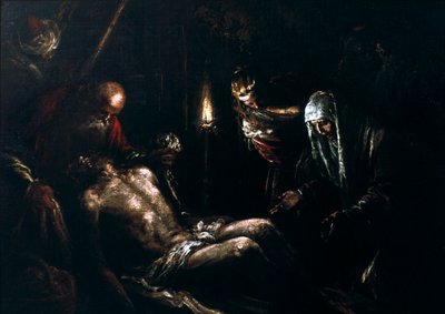 Descendimiento de la cruz de Jacopo Bassano il vecchio