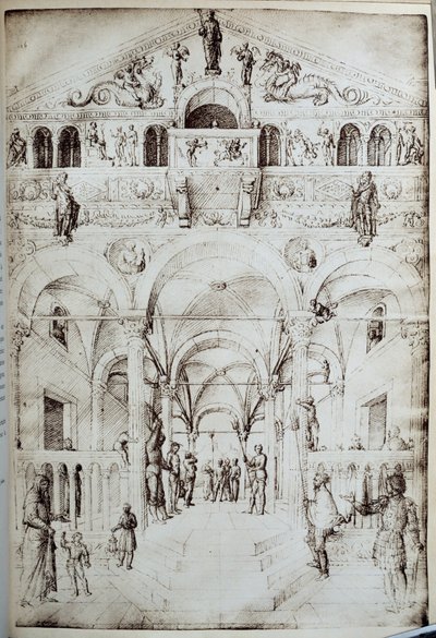 La flagelación de Cristo de Jacopo Bellini