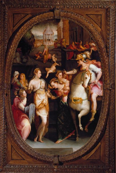 La familia de Darío ante Alejandro Magno de Jacopo Coppi