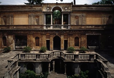 Vista de villa Giulia de Jacopo Vignola