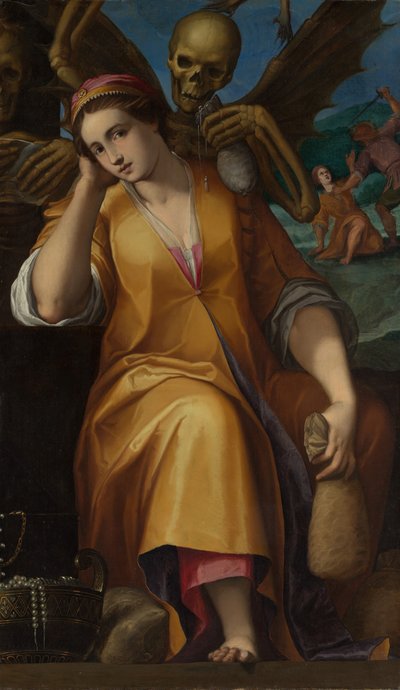 Alegoría de la avaricia de Jacopo Ligozzi