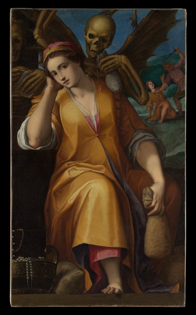 Alegoría de la Avaricia, c.1590 de Jacopo Ligozzi