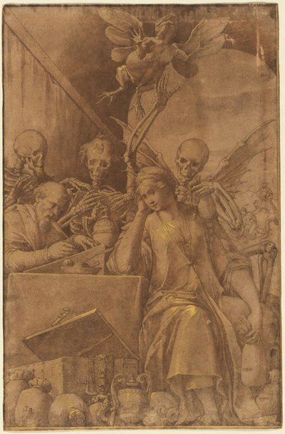 Avaricia de Jacopo Ligozzi