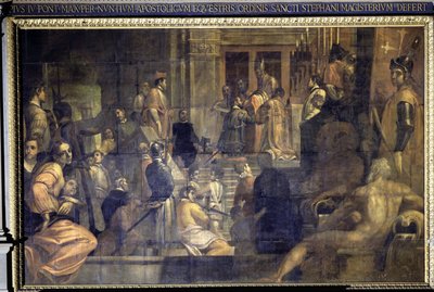 Cosme I de Médicis funda la Orden de San Esteban de Jacopo Ligozzi