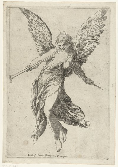 La Fama (Fama) de Jacopo Palma (il Giovane)