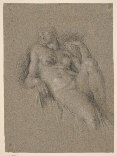 Copia de "Aurora" de Miguel Ángel, de la tumba de Lorenzo de Médici en la Sagrestia Nuova en S. Lorenzo, Florencia de Jacopo Palma