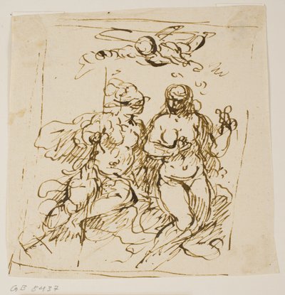Cupido, Marte y Venus de Jacopo Palma