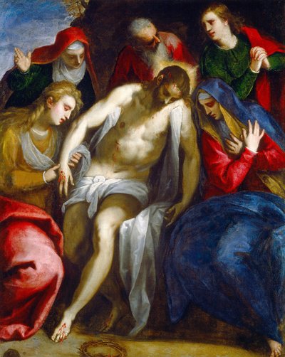 Lamentación, c. 1620. de Jacopo Palma