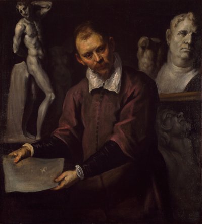 Retrato de un hombre, 1600-1610 de Jacopo Palma
