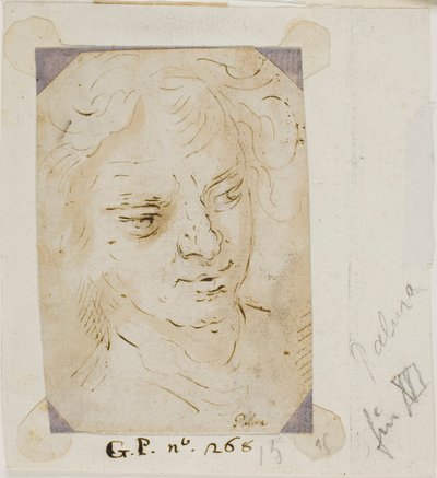 Cabeza de un Hombre de Jacopo Palma il Giovane