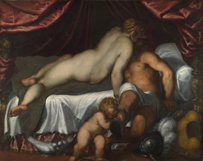 Marte y Venus de Jacopo Palma il Giovane the Younger