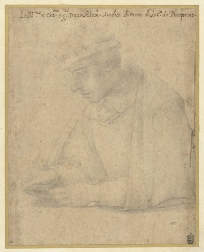 Alessandro de Medici de Jacopo Pontormo