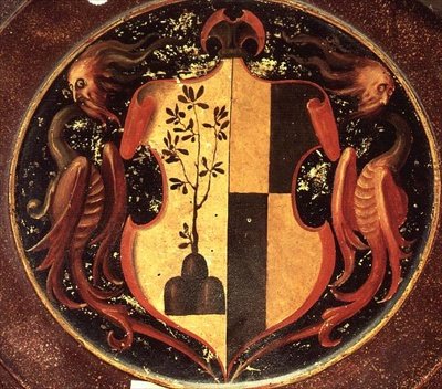 Escudo heráldico, c.1529 de Jacopo Pontormo