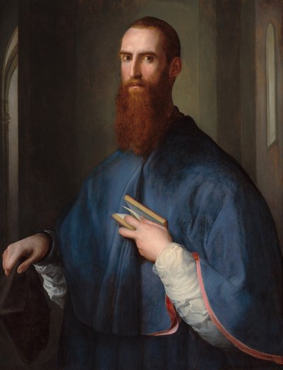 Monsignor della Casa, probablemente 1541-1544 de Jacopo Pontormo