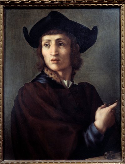 Retrato de un joyero de Jacopo Pontormo