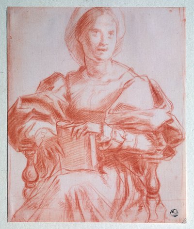 Dama sentada de Jacopo Pontormo