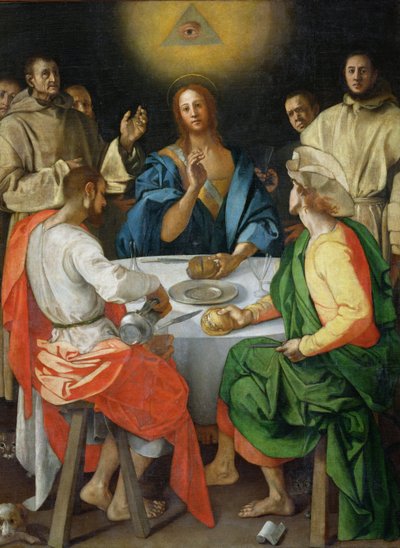 La Cena en Emaús de Jacopo Pontormo