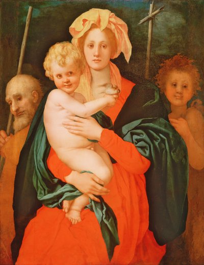 La Virgen y el Niño con San José y Juan el Bautista de Jacopo Pontormo