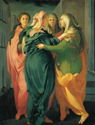 La visitación de Jacopo Pontormo