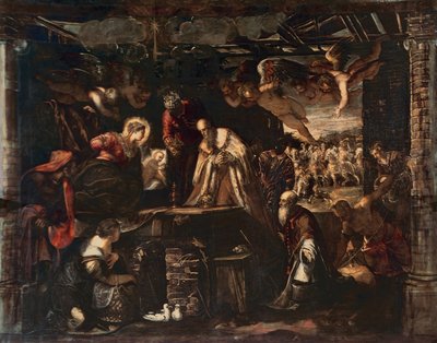 Adoración de los Magos de Jacopo Robusti Tintoretto