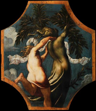 Apolo y Dafne de Jacopo Robusti Tintoretto