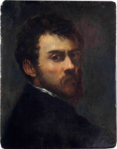 Autorretrato como joven de Jacopo Robusti Tintoretto