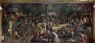Crucifixión (óleo sobre lienzo) de Jacopo Robusti Tintoretto