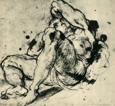 Figura de un hombre, mediados-finales del siglo XVI, 1943 de Jacopo Robusti Tintoretto