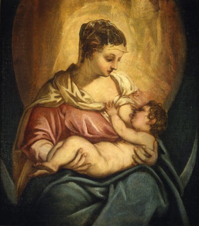 Madonna Allattante de Jacopo Robusti Tintoretto