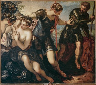 Minerva ahuyentando a Marte de Jacopo Robusti Tintoretto