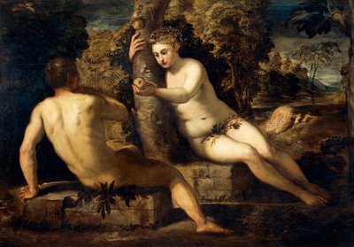 Pecado original de Jacopo Robusti Tintoretto