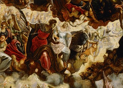 Paradise ... (pintura sobre lienzo) de Jacopo Robusti Tintoretto